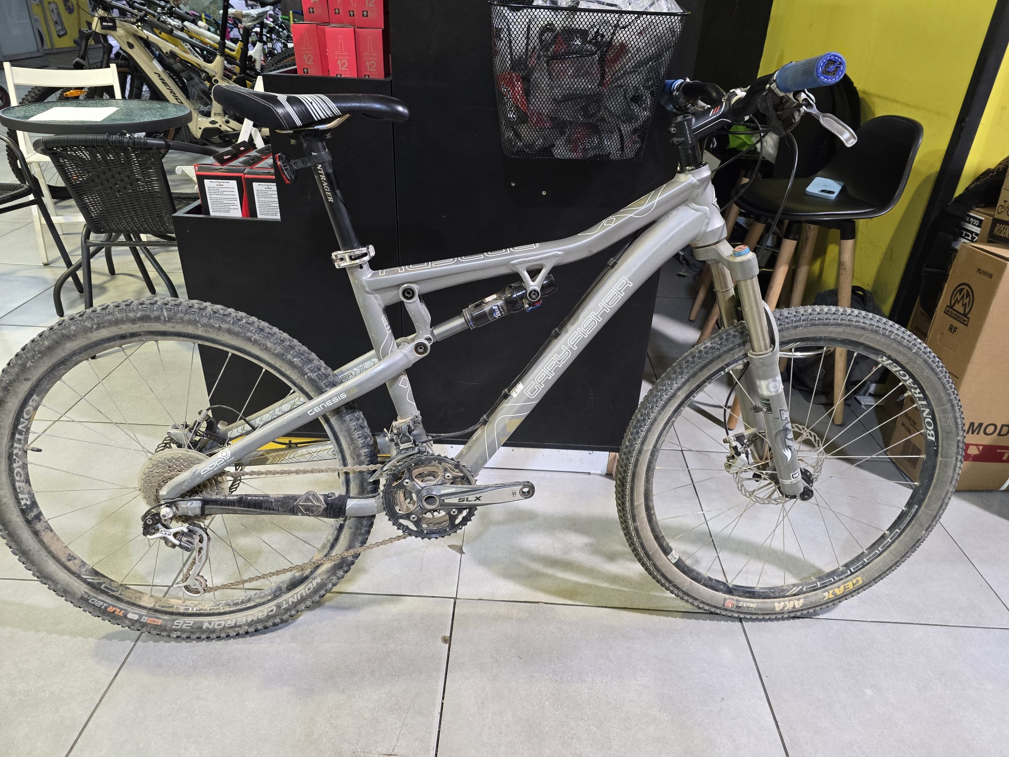 אופני גרי פישר שיכוך מלא מידה  B) M) - סניף קרית שמונה 