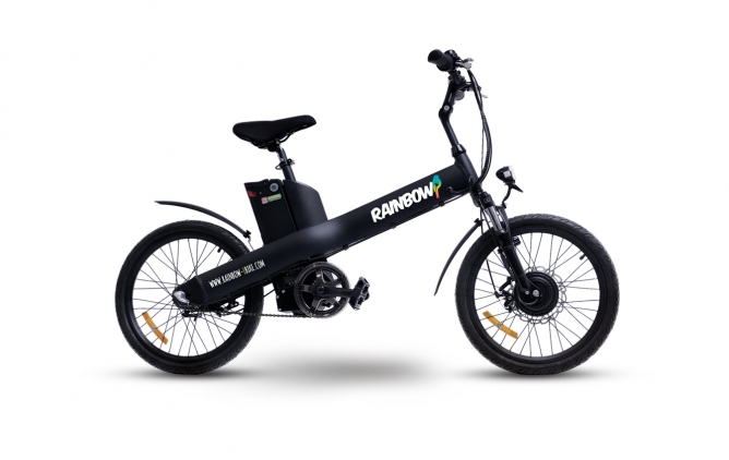 אופניים חשמליים " RAINBOW 20