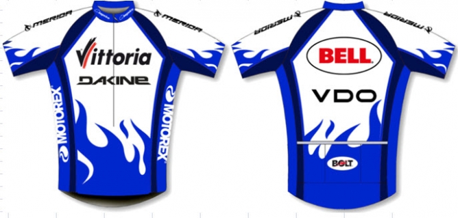 חולצת רכיבה שרוול קצר  חולצת רכיבה GIRO PRO  SKY/WHT