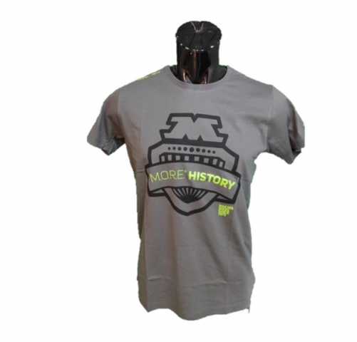 חולצת T שחור / אפור עם לוגו ירוק MERIDA