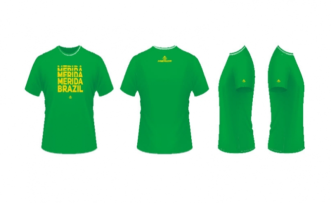 חולצת T מרידה ירוקה MERIDA BRAZIL