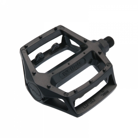 זוג פדלים אלומניום שחור WELLGO