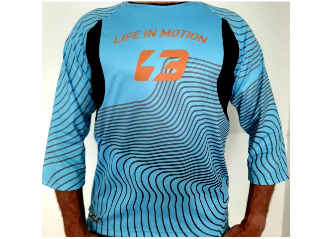 חולצת רכיבה פריירייד BOLT   SKY