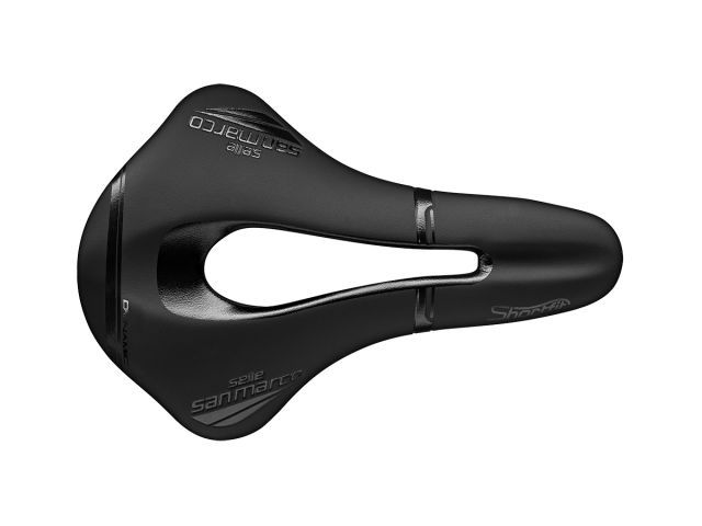 אוכף חריץ לנשים במבנה רחב וקצר SELLE SAN MARCO Shortfit Dynamic Wide