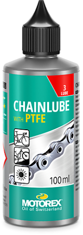 שמן שרשרת 100 מ"ל טיפות עם MOTOREX PTFE