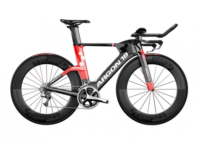 שלדה מזלג ורכיבים אינטגרליים 2017 ARGON 18 E 119 FS TRI