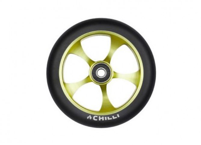  גלגל 120מ"מ  CHILLI 6 SPOKE LIME