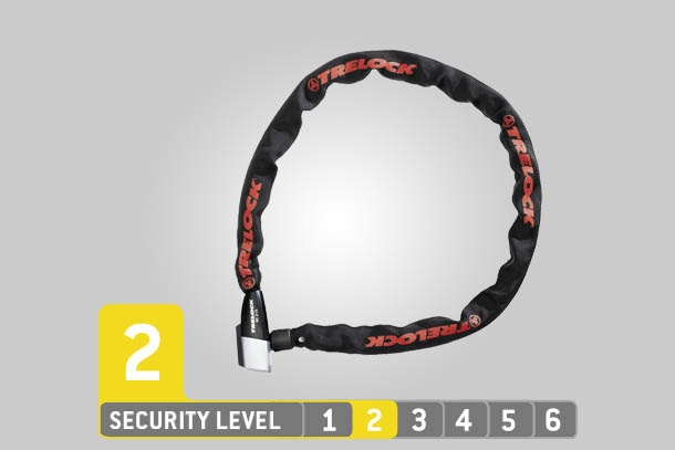 מנעול שרשרת קצר וקל  TRELOCK BC 215 NEW YORK