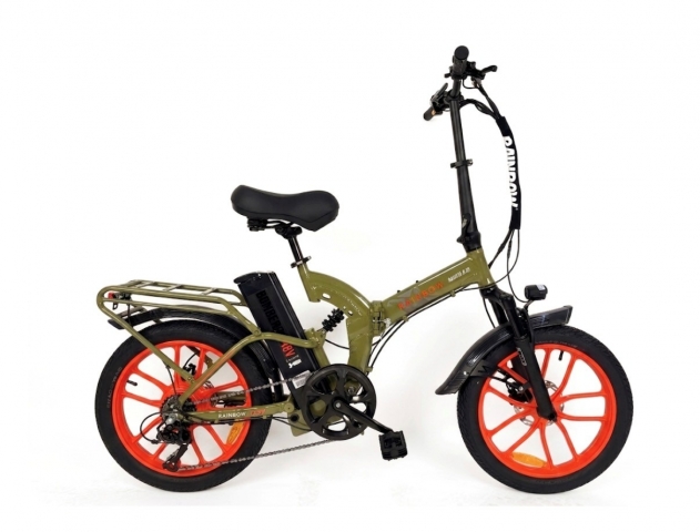 מתקפלים 18 אמפר!!  ופנס ענק!!   RAINBOW FATTY BOMBER 3.0 48V 