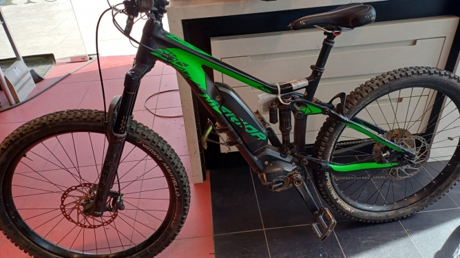 חשמלי הרים מרידה E ONE SIXTY M שחור ירוק (B) - סניף ירושלים 