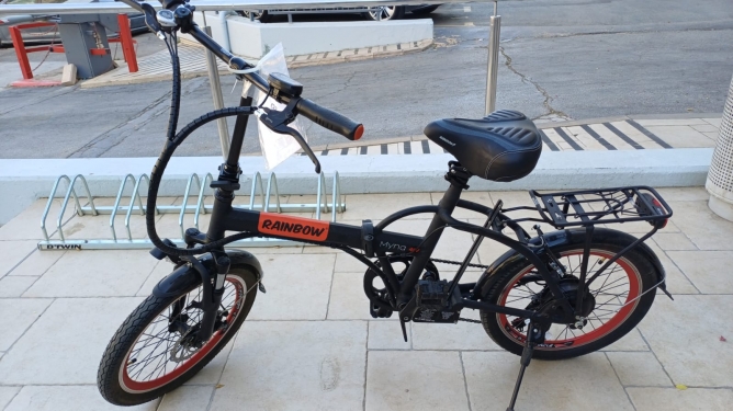 חשמלי מתקפל 20" מיינה 48 שחור בלי סוללה - סניף ירושלים 