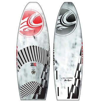 גלשן קייט מתצוגה CABRINHA RACE 2012 183 + סנפירים  -